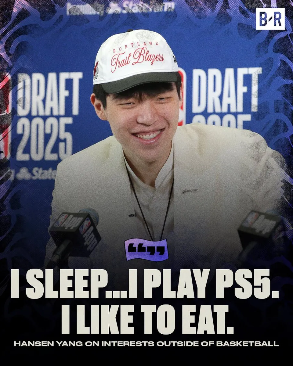 杨瀚森喜欢睡觉&amp;amp;打游戏，美媒：他和我们一样